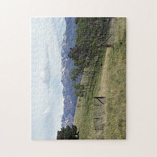 Mountain Uitzicht Puzzle Legpuzzel (Verticaal)