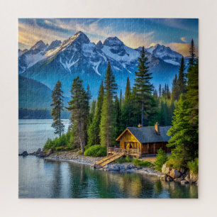 Mountain Uitzicht Puzzle Legpuzzel