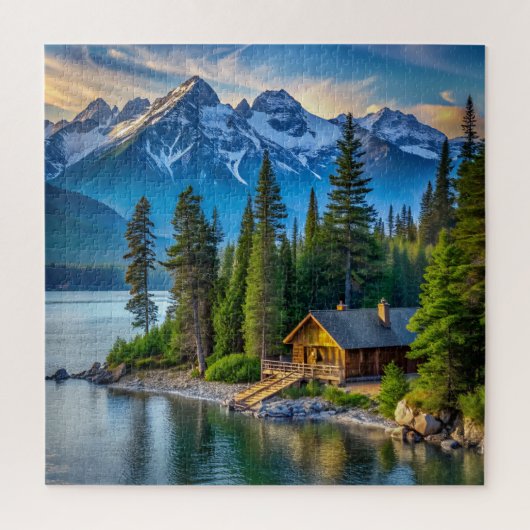 Mountain Uitzicht Puzzle Legpuzzel (Verticaal)