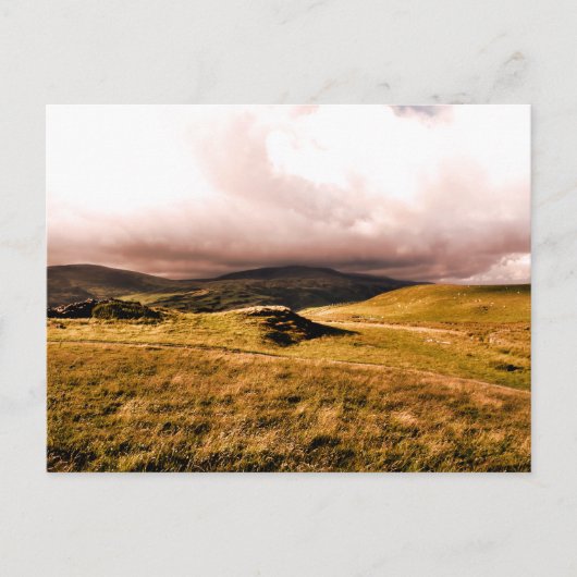 MOUNTAIN UITZICHTEN, WALEN BRIEFKAART (Voorkant)