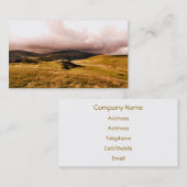 MOUNTAIN UITZICHTEN, WALEN VISITEKAARTJE (Voorkant / Achterkant)