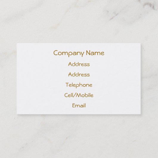 MOUNTAIN UITZICHTEN, WALEN VISITEKAARTJE (Achterkant)