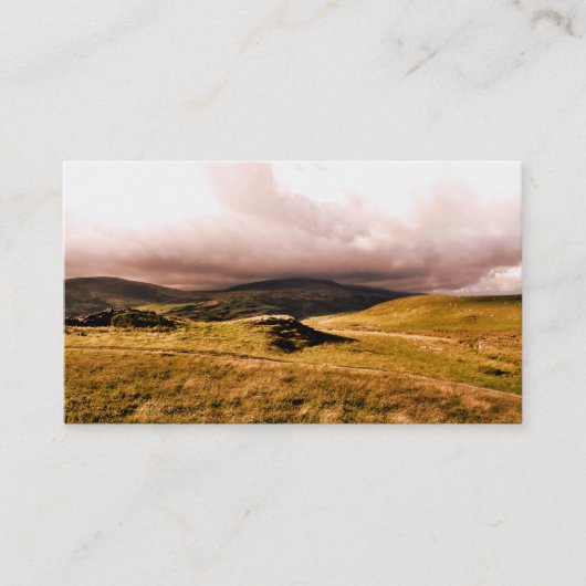 MOUNTAIN UITZICHTEN, WALEN VISITEKAARTJE (Voorkant)