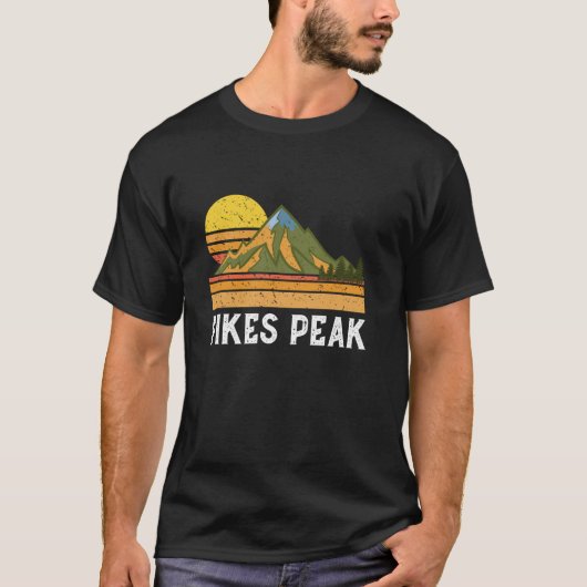 Mountain Vacation Gift MT Klimmen Wandelstokken Pi T-shirt (Voorkant)