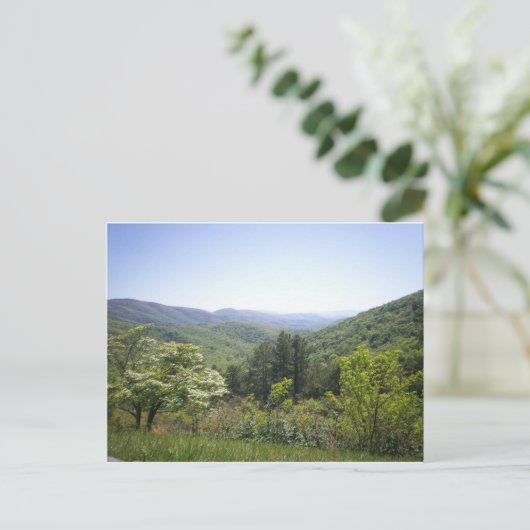 Mountain Valley 1 Briefkaart (Staand voorkant)