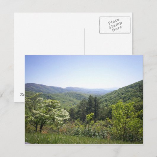 Mountain Valley 1 Briefkaart (Voorkant / Achterkant)