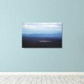 Mountain Valley Canvas Afdruk (Insitu (Houten vloer))