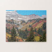 Mountain Valley Herfst Kleurenlandschap Legpuzzel (Horizontaal)