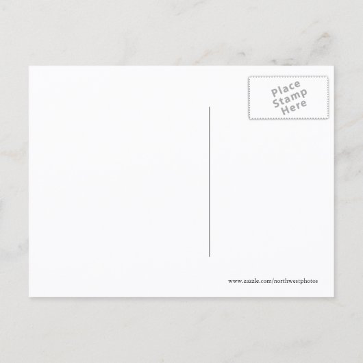 Mountain Valley Landschap Bewegende aankondiging (Achterkant)