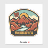 Mountain View, Arkansas Sticker (Vel)