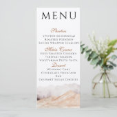 Mountain View Menu Kaart (Staand voorkant)