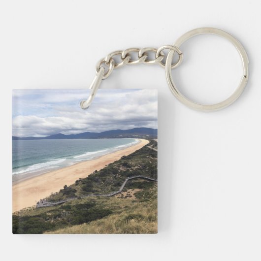 Mountain view sleutelhanger (Achterkant)