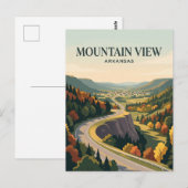 Mountain View VS Briefkaart (Voorkant / Achterkant)