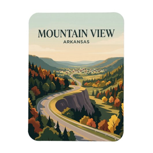 Mountain View VS Magneet (Verticaal)