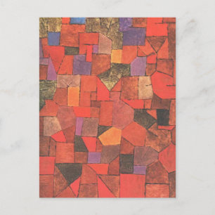 Mountain Village (Autumnal) door Paul Klee Briefkaart