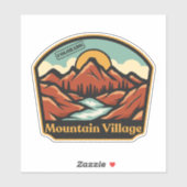 Mountain Village, Colorado Sticker (Vel)