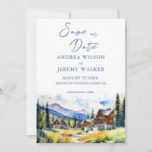 Mountain village Colorado zomerlandschap Kaart (Voorkant)