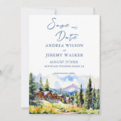 Mountain village Colorado zomerlandschap Kaart (Voorkant)