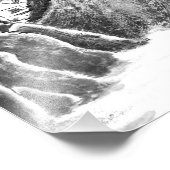 Mountain Village - Ink Foto Afdruk (Hoek)