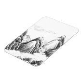 Mountain Village - Ink Magneet (Linkerzijde)