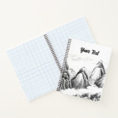 Mountain Village - Ink Notitieboek (Binnen)