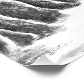 Mountain Village - Ink Perfect Poster (Hoek)