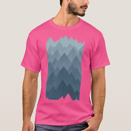 Mountain Vista Gray T-shirt (Voorkant)