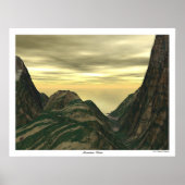 Mountain Vistas Poster (Voorkant)