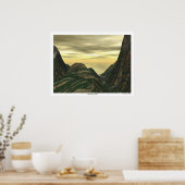 Mountain Vistas Poster (Keuken)