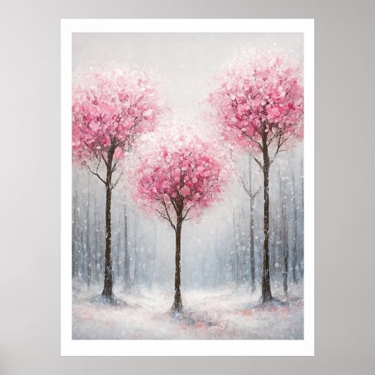 Mountain  Wall Art Poster  – Home Decor (Voorkant)