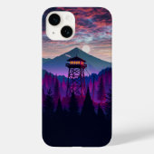 Mountain Watchtower Schilderachtig telefoonhoesje  Case-Mate iPhone Case (Achterkant)