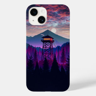 Mountain Watchtower Schilderachtig telefoonhoesje Case-Mate iPhone 14 Hoesje