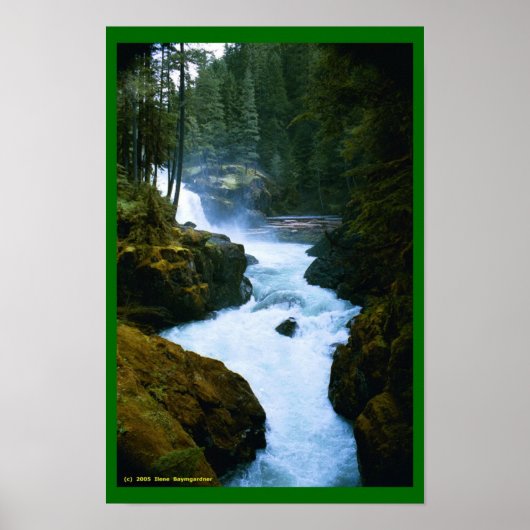 Mountain Waters Poster (Voorkant)