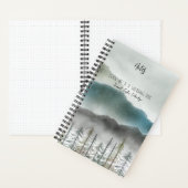 Mountain Waterverf Spiral Notitieboek | 5,5 × 8,5 (Binnen)