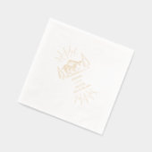 Mountain Wedding Folie Servetten (Links)