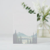 Mountain Wedding | Gepersonaliseerde schrijfbenodi (Staand voorkant)