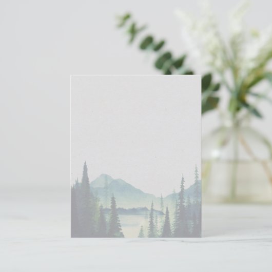 Mountain Wedding | Gepersonaliseerde schrijfbenodi (Staand voorkant)