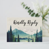 Mountain Wedding RSVP (Staand voorkant)