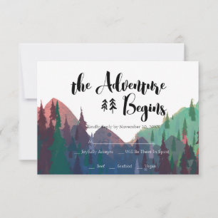 Mountain Wedding RSVP