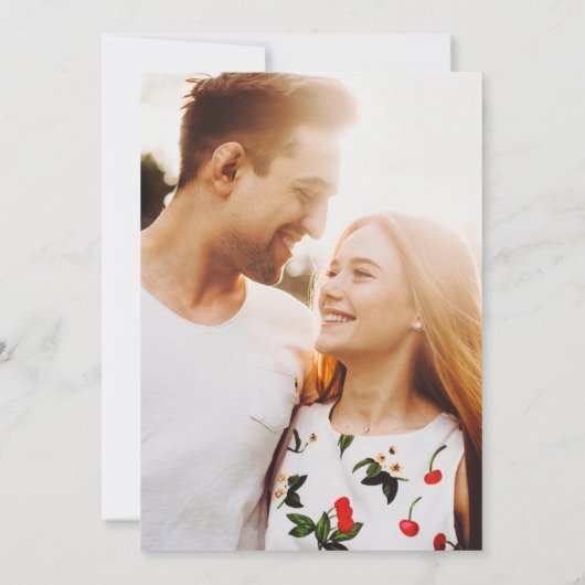 Mountain Wedding Save the Date (Achterkant)