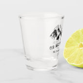 Mountain Wedding Shot Glas (Links)