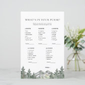 Mountain What's In Your Purse Spelkaarten (Staand voorkant)