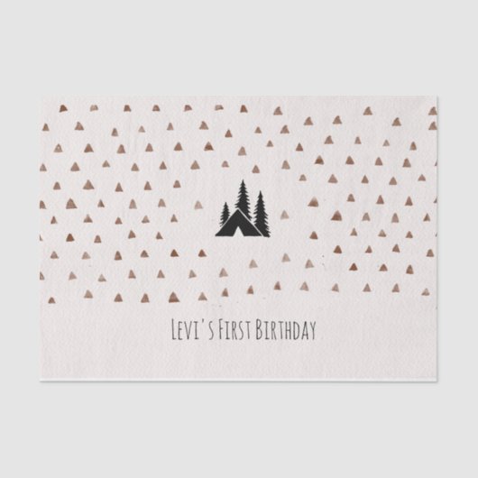 Mountain Wild One-weefselpapier Tissuepapier (Voorkant)