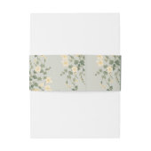 Mountain Wildflower Garden Invitation Belly Band Uitnodigingen Wikkel (Achterkant Voorbeeld)