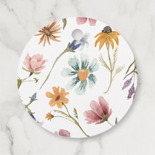 Mountain Wildflower Label (Achterkant)