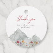 Mountain Wildflower Label (Voorkant)