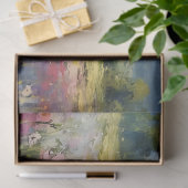 Mountain Wildflower Landscape Textured Decoupage Tissuepapier (Geschenk)