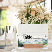 Mountain Wildflower Tafelnummer