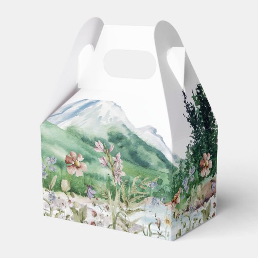 Mountain Wildflower | Wedding Hangover Kit Bedankdoosjes (Achterkant)