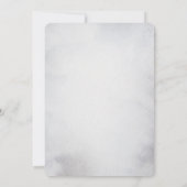 Mountain Winter Holiday Wedding Bewaar de datum Save The Date (Achterkant)